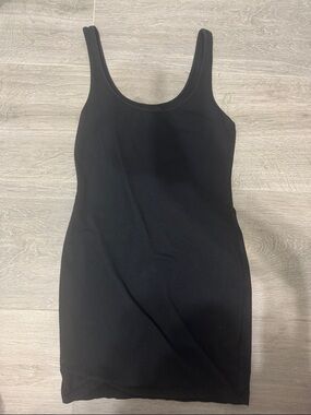 Material Girl Black Tank Bodycon Dress